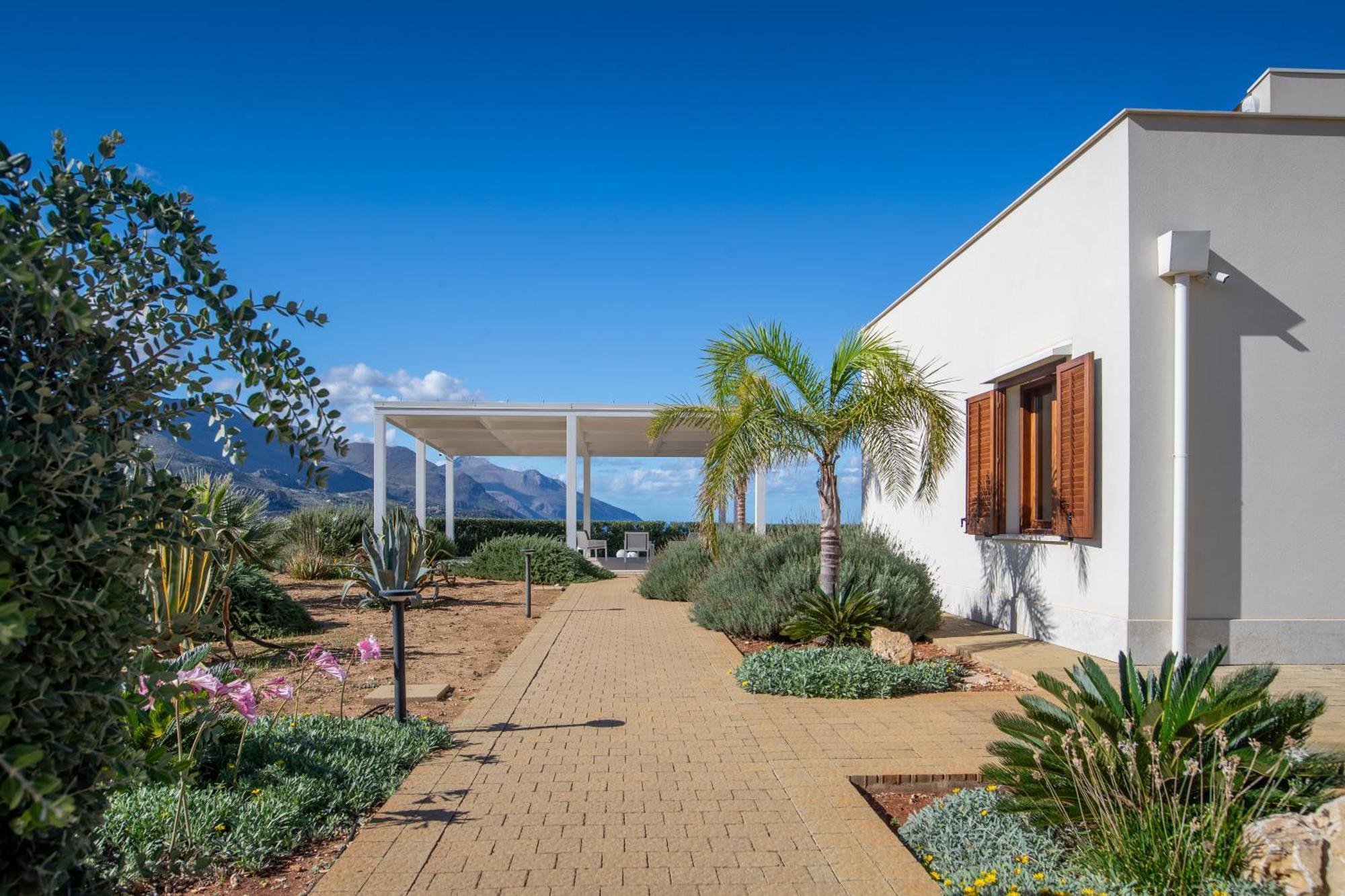 Villa Etesiae Castellammare del Golfo Exteriör bild