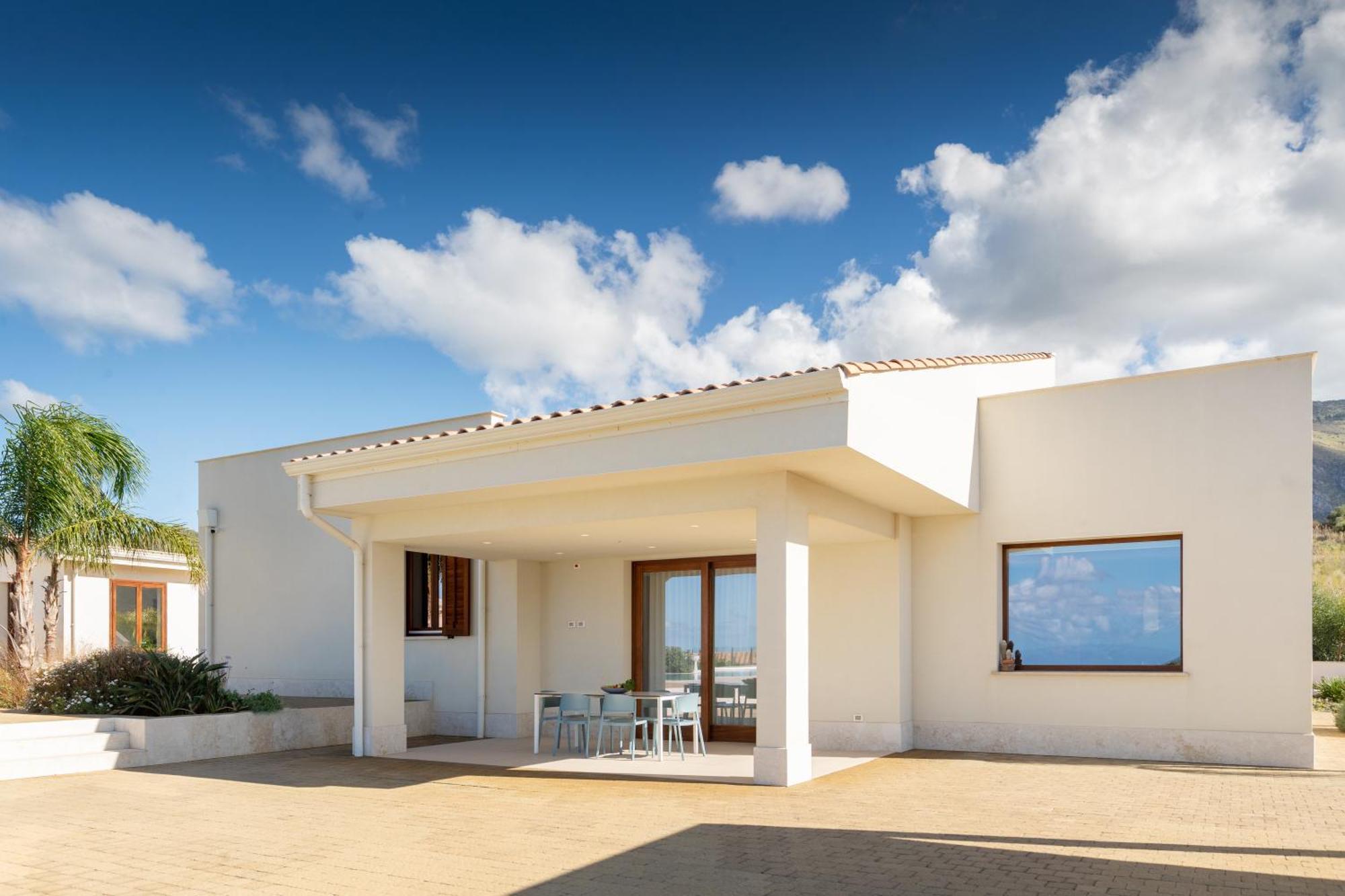 Villa Etesiae Castellammare del Golfo Exteriör bild