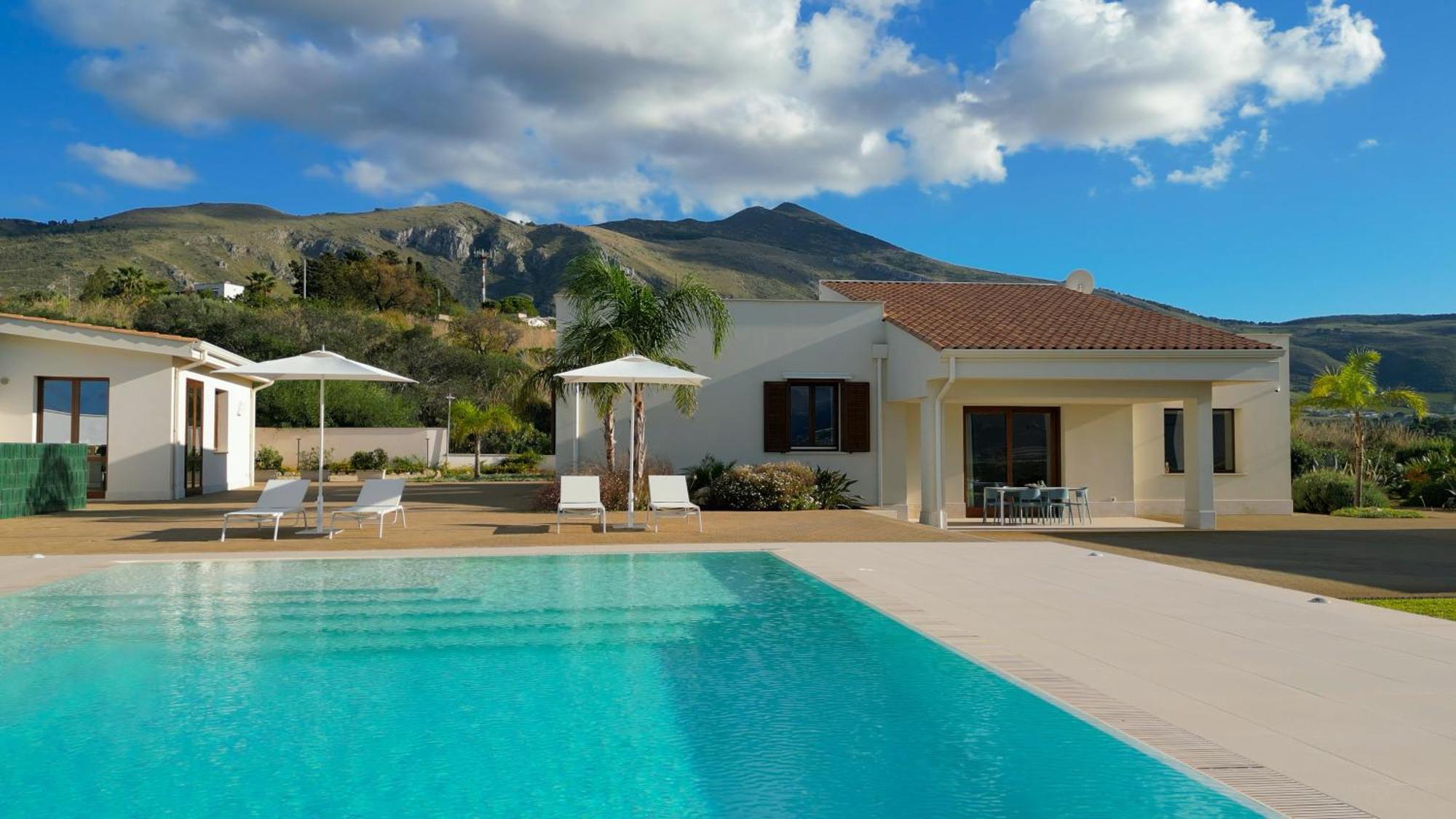 Villa Etesiae Castellammare del Golfo Exteriör bild